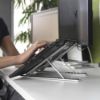 Bild von Portabler Tisch Ständer für Laptops, Spacegrau