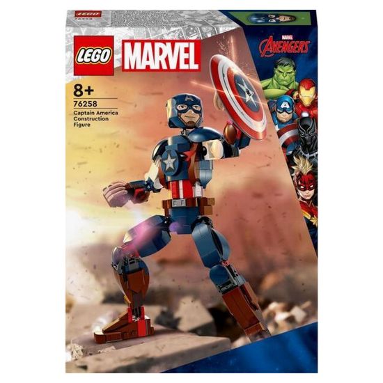 Bild von Baufigur "Captain America Marvel Super Heroes"
