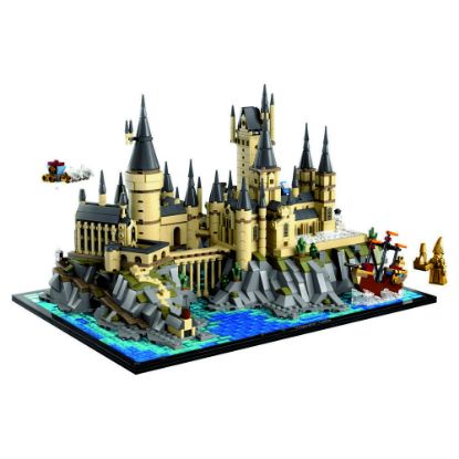 Bild von Bauspielzeug - Schloss Hogwarts mit Schlossgelände "Harry Potter"