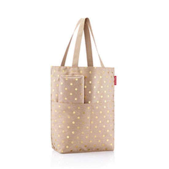 Bild von Cityshopper-Set, 2-tlg., Metallic Dots, Coffee