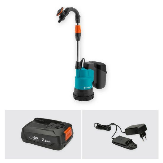 Bild von Akku-Regenfasspumpe "2000/2 18V P4A", ReadyTo-Use Set