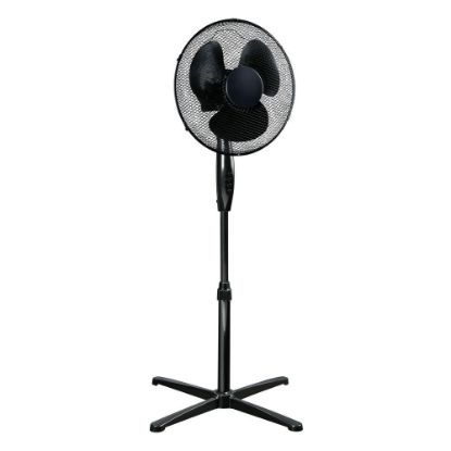Bild von Standventilator, höhenverstellbar, schwarz