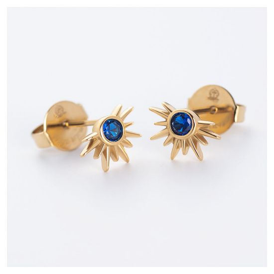 Bild von Ohrstecker "Aurora", gold