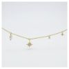 Bild von Halskette "Windrose Celestial", gold