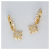 Bild von Ohrringe "Windrose", gold