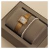Bild von Set Armbanduhr + Armband "All Pearls", gold