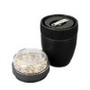 Bild von Müslibecher-Set to go (3-tlg.), 400 ml, schwarz