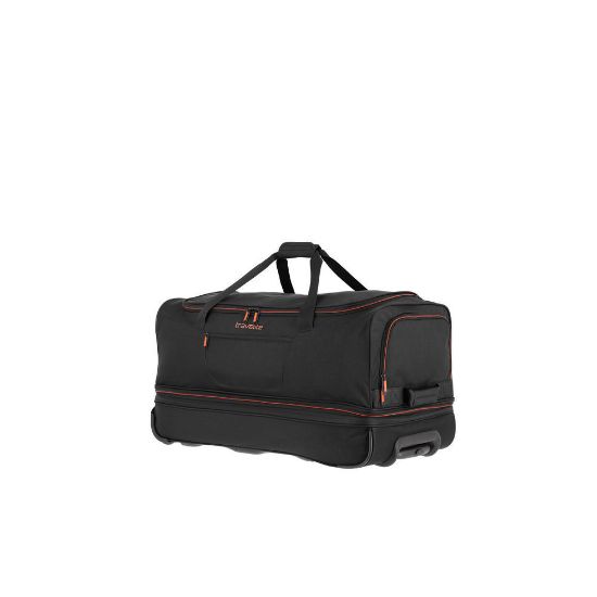 Bild von Rollenreisetasche mit Dehnfalte "Basics", L, schwarz