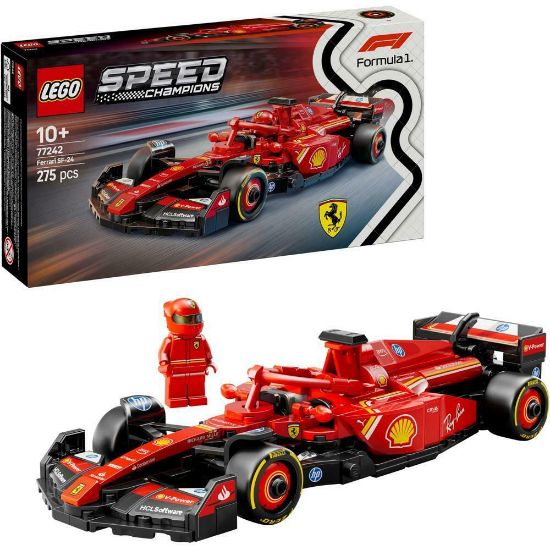 Bild von Bauspielzeug, Ferrari SF-24 F1 Rennauto "Speed Champions"