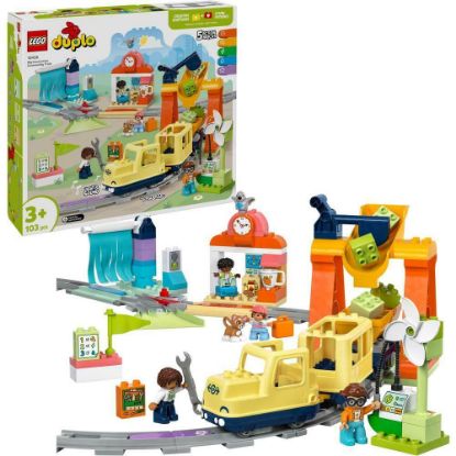 Bild von Bauspielzeug, Große interaktive Eisenbahn "DUPLO"