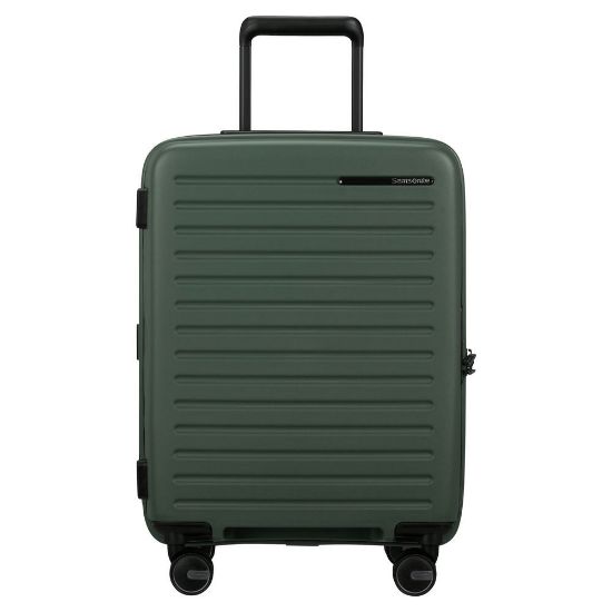 Bild von 4-Rollen-Bordtrolley "RESTACKD" mit Packwürfel S+M, 55 cm, sage