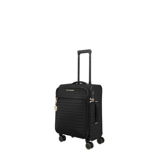 Bild von 4-Rollen-Bordtrolley "Barbara Stepp", 55cm, Black