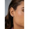 Bild von Ohrstecker "Double Happiness", Silber/vergoldet