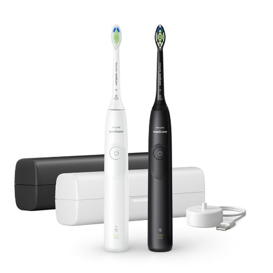 Bild von Elektrische Schallzahnbürste 2er-Set "Sonicare Series 5300 HX7109/01"