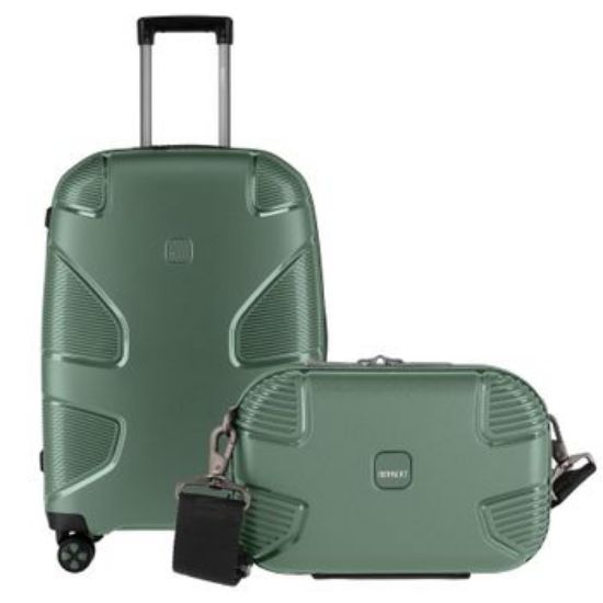 Bild von 4-Rad-Trolley S IP1 im Set mit Umhängetasche, Deep Sea Green
