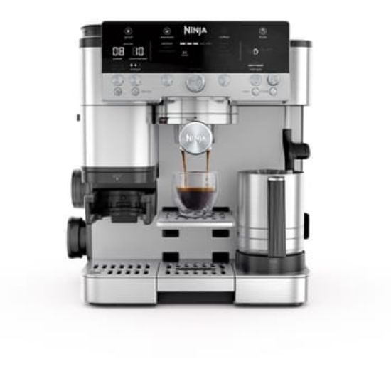 Bild von Espresso-Siebträgermaschine Luxe Café Premier, ES601EU, silber