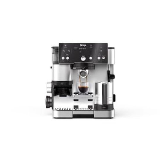 Bild von Espresso-Siebträgermaschine Luxe Café Essential, ES501EU, silber-schwarz