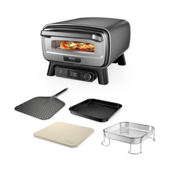 Bild von Outdoor-Elektro-Pizzaofen und Heißluftfritteuse Artisan, MO201EU, grau