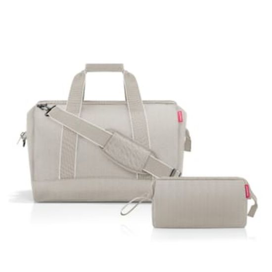 Bild von Travel Set 2-tlg, herringbone grey