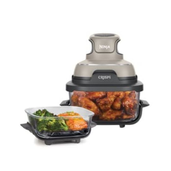 Bild von Heißluftfritteuse Crispi 4-in1 FN101EUST, grau